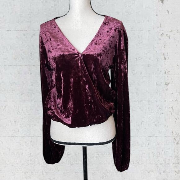 Wrangler Retro Crushed Velvet Surplus Top Whimsygoth Bohowitch Size S - Picture 3 of 11